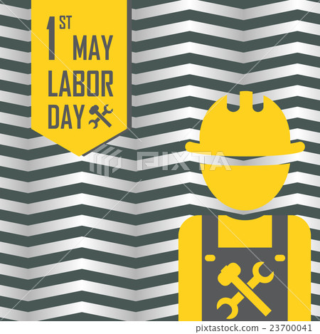 May 1st Labor (labour) day illustration conceptual May 1st Labor (labour) day illustration conceptual 23700041