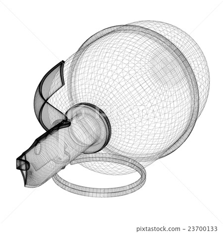 Single grenade with copy space 23700133