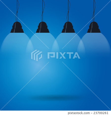 background is lit by lamps. concept of the idea. background is lit by lamps. concept of the idea. 23700261