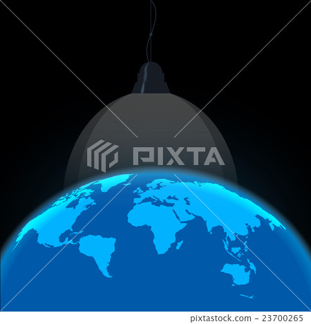 background is lit by lamps. concept of the idea. background is lit by lamps. concept of the idea. 23700265