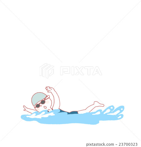 Swimming girls 23700323