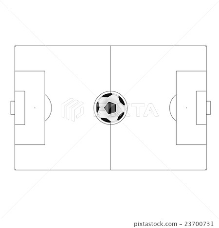 vector image of the size of a football field vector image of the size of a football field 23700731