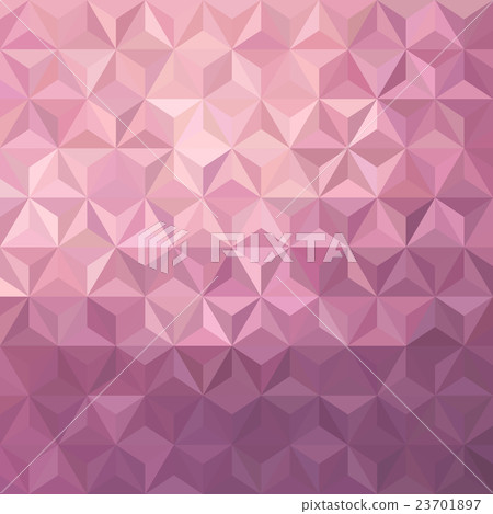 Pink low poly illustration background - Stock Illustration [23701897 ...