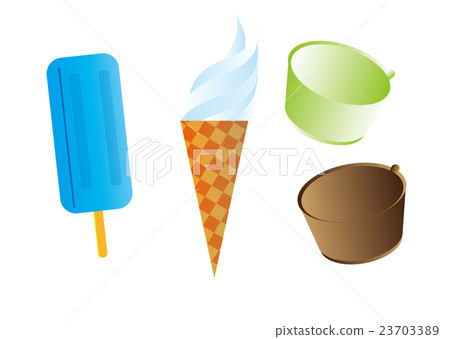 各種冰淇淋 23703389