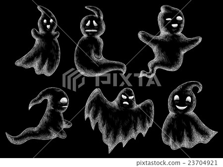 Halloween funny ghosts and spooks cartoon Halloween funny ghosts and spooks cartoon 23704921