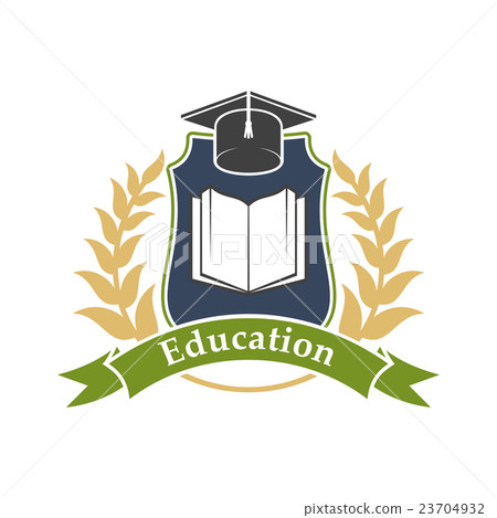 Education icon emblem for university, college Education icon emblem for university, college 23704932