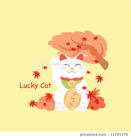 Japanese lucky cat MANEKI NEKO Japanese lucky cat MANEKI NEKO 23705370