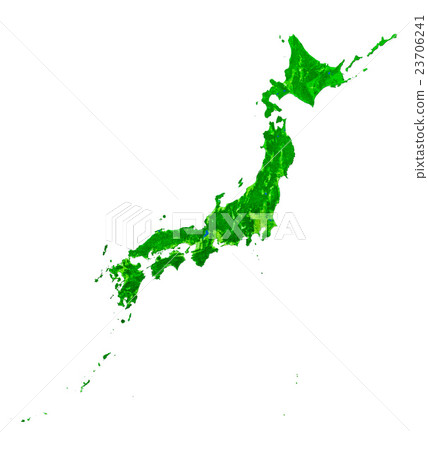 Japanese Islands on white ground Japanese Islands on white ground 23706241