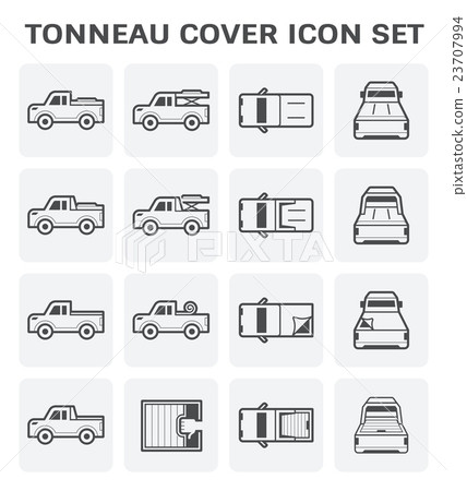 Tonneau cover icon Tonneau cover icon 23707994