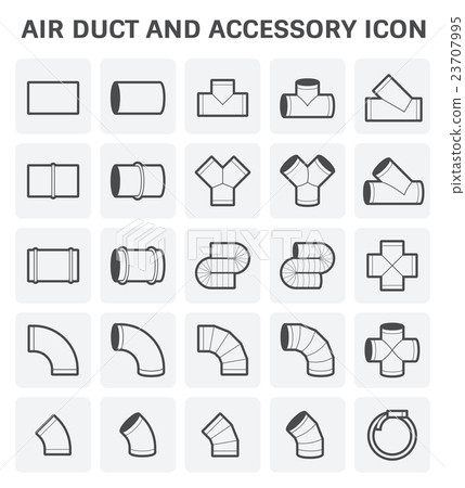 Air Duct Icon 23707995