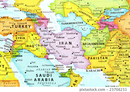 World map · Iran 23708231