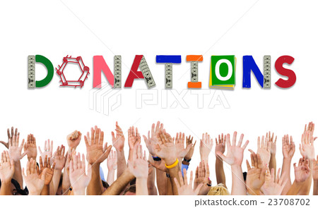 Donate Give Charity Help Contribute Concept Donate Give Charity Help Contribute Concept 23708702