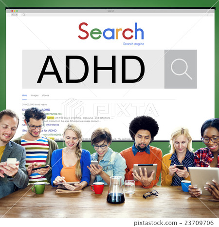 Attention Deficit Disorder Hyperactivity Concept 23709706