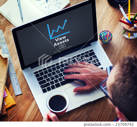 View Assets Business Commerce Currency Estate Concept 23709742