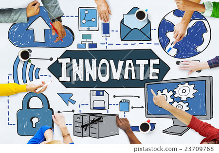 Innovate Innovation Technology Connection Network Concept Innovate Innovation Technology Connection Network Concept 23709768