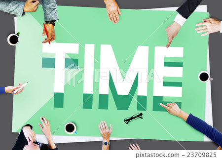 Time Management Punctual Duration Schedule Concept 23709825