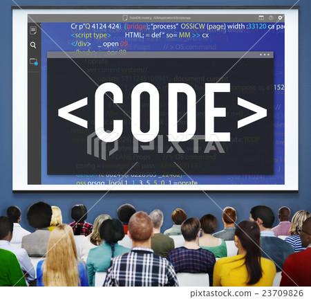 Code Programming Technology Language Developing Concept 23709826