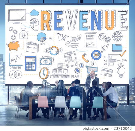 Revenue Profit Sales Finance Concept 23710043
