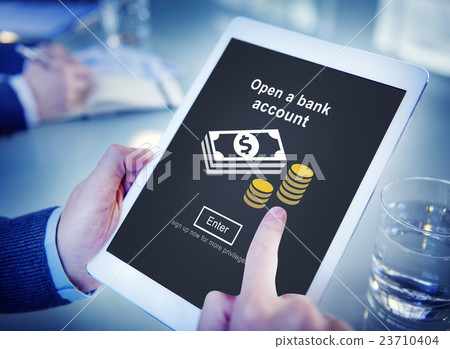 Open a Bank Account Banking Savings Financial Concept Open a Bank Account Banking Savings Financial Concept 23710404