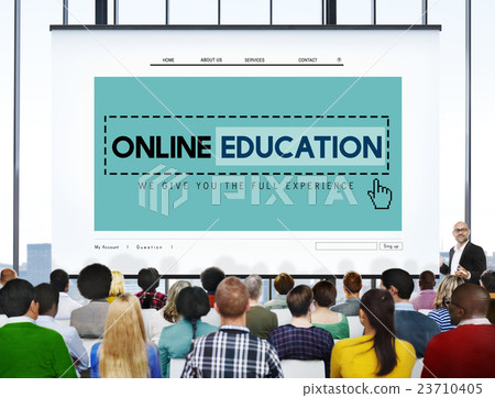 Online Education Studying E-Learning Technology Concept Online Education Studying E-Learning Technology Concept 23710405