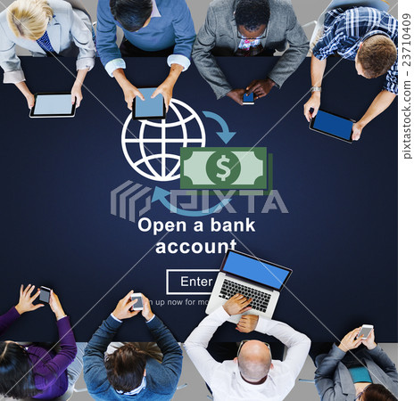 Open a Bank Account Banking Savings Financial Concept Open a Bank Account Banking Savings Financial Concept 23710409