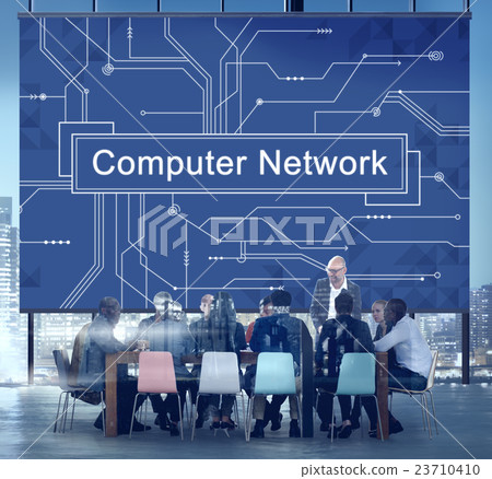 Computer Network Connection Server Ethernet Concept Computer Network Connection Server Ethernet Concept 23710410