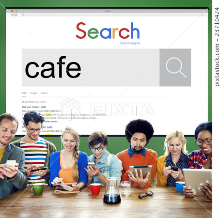 Cafe Small Business Coffee Shop Dining Concept Cafe Small Business Coffee Shop Dining Concept 23710424