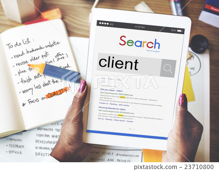 Client Customer Service Buyer Concept Client Customer Service Buyer Concept 23710800