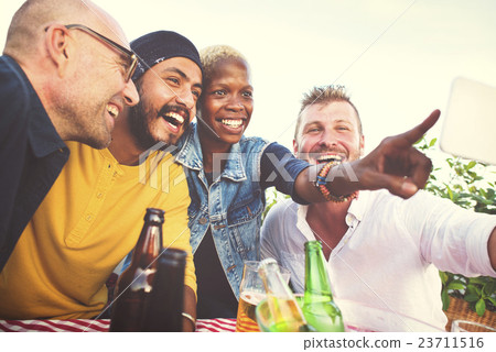 Diversity Friends Selfie Photo Togetherness Concept Diversity Friends Selfie Photo Togetherness Concept 23711516