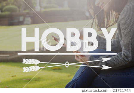 Hobby Fun Happiness Leisure Activity Pursuit Concept Hobby Fun Happiness Leisure Activity Pursuit Concept 23711744