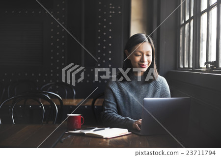 Startup Working Online Technology Research Concept 23711794