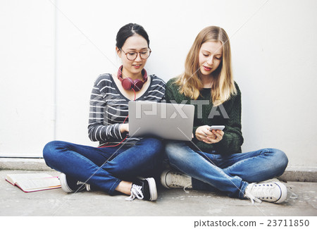 Digital Device Learning Studying Internet Casual Concept Digital Device Learning Studying Internet Casual Concept 23711850