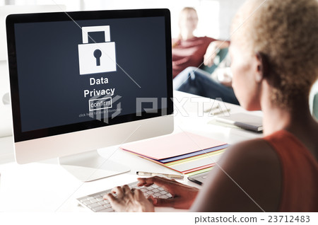 Data Privacy Online Security Protection Concept 23712483