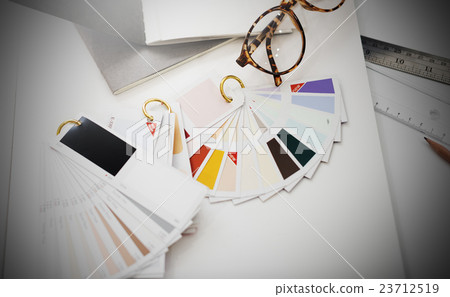 Color Swatch Design Studio Creativity Ideas Concept Color Swatch Design Studio Creativity Ideas Concept 23712519