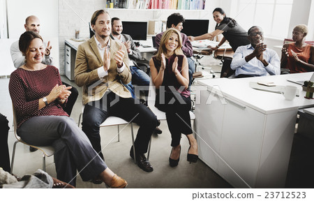 Business People Audience Training Learning Concept Business People Audience Training Learning Concept 23712523