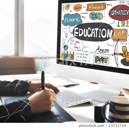 Education School Studies Learning Graphics Concept 23712710
