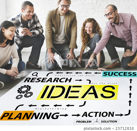 Ideas Success Planning Action Management Concept Ideas Success Planning Action Management Concept 23712818