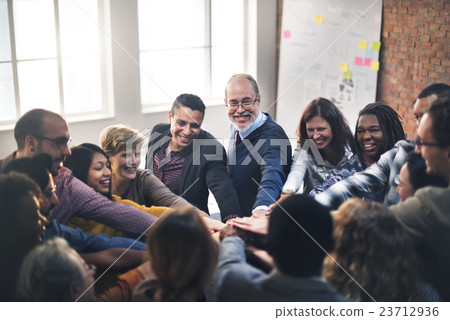 Team Teamwork Join Hands Partnership Concept 23712936