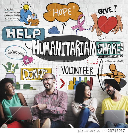 Humanitarian Kindness Unconditioned Hope Give Concept 23712937