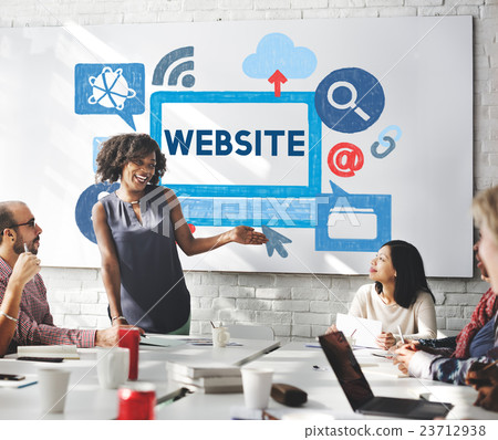 Website Browser Internet Technology Connection Concept 23712938