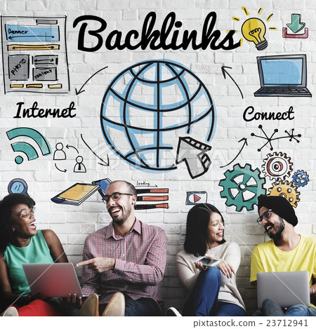 Backlinks Technology Online Web Concept 23712941