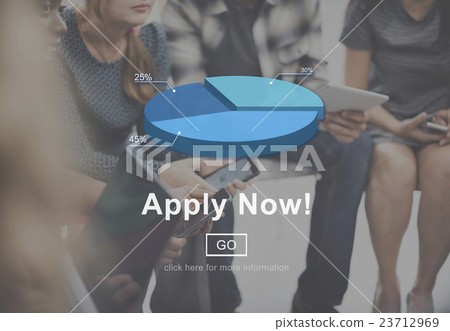 Apply Now Application Employment Work Concept 23712969