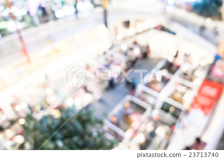 Abstract blur shopping mall Abstract blur shopping mall 23713740