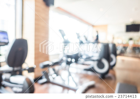 Abstract blur gym Abstract blur gym 23714413