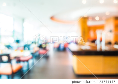 Abstract blur restaurant Abstract blur restaurant 23714417