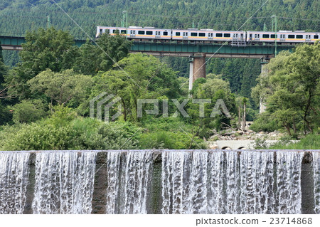 Go Joetsuzawa bridge Joetsu line 23714868