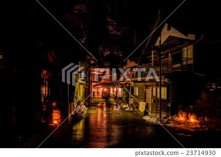 Night view of Shiramine 23714930