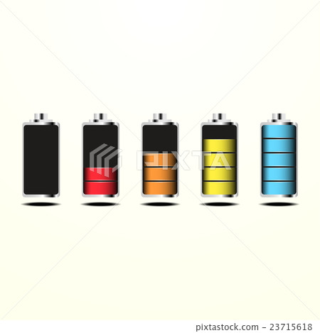 Smartphone display battery. Glossy battery pack. 23715618