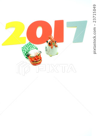 新年的卡片材料 23715849