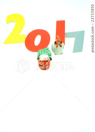 新年的卡片材料 新年的卡片材料 23715850